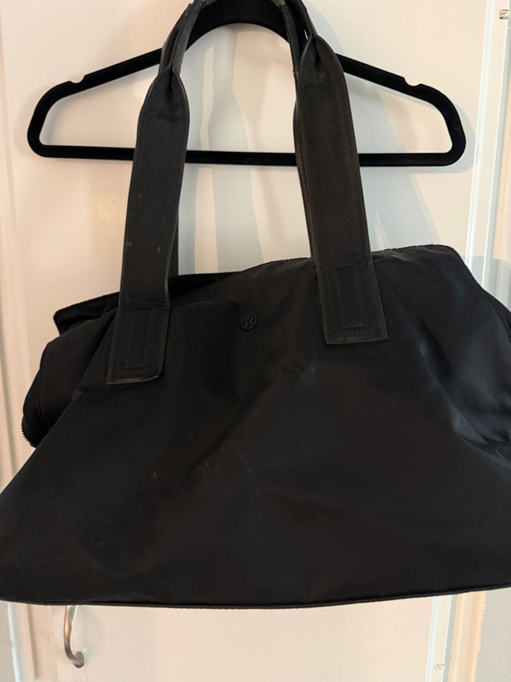 lululemon athletica Black Duffel Tote
